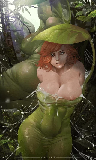 Why would a plant need such a beautiful girl?..