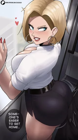 Android 18 - "Train Ride Home" (EchoSaber) [Dragon Ball]