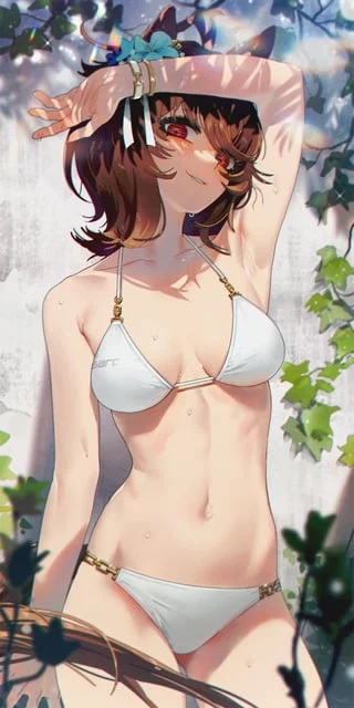 It's really hot today isn't it.... 
