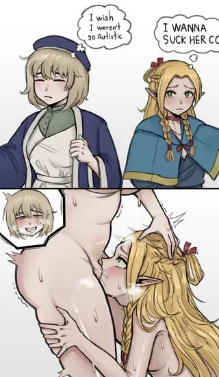Hey…what are you thinking about? You seem lost in thought…Ah, don’t tell me. Are you looking at my throbbing and twitching girldick? My gigantic, goddess-shaming girlgirth~? Are you sitting there, imagining it hammering into you~? Slamfucking you into submission, maybe? I guess i could oblige, hmph~
