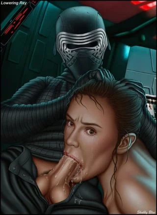 Rey gets put in her place by Kylo Ren [Star Wars] (Shabby Blue)