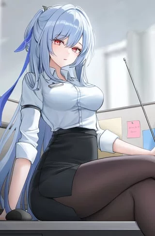 Office Lady Jingliu [Honkai Star Rail]