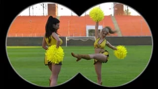 When your love for cheerleading and voyeurism collide in the most satisfying way. (HTF) [Pleasure Thieves]