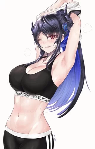 Nerissa After Dance Practice (by kivo) [Hopetiteve]