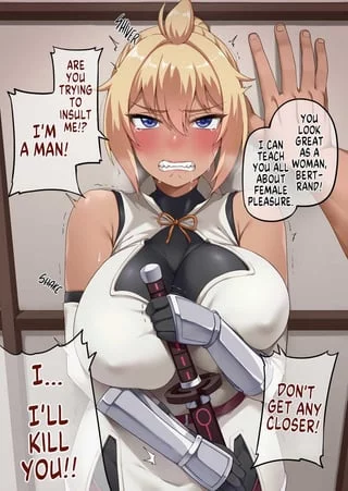 Q-quit looking at me like that and help me find a way to break this stupid curse!