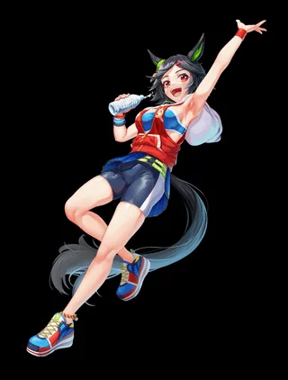 Winning Ticket Looking Cute & Sporty (by ddoll) [Umamusume]