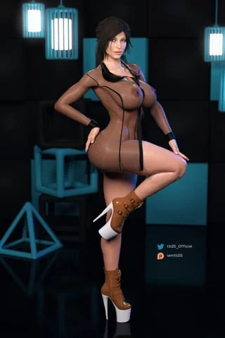 Lara Croft See-Through Dress (TB25) [Tomb Raider] 