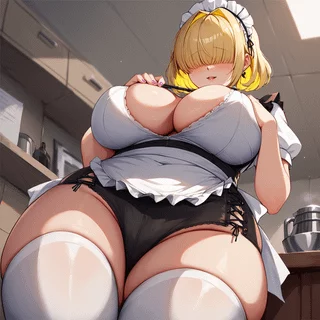 Elegg's maid outfit in Nikke would be damn good 😍