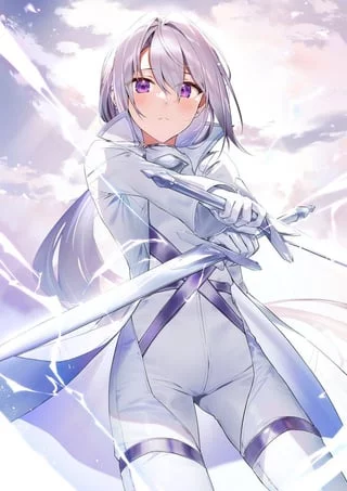 White/Silver Swordmaiden 