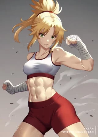 Muscular stomachs are absolute perfection