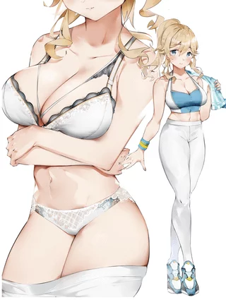 Crop top and lingerie [Genshin Impact] (Sanmery(YZTP))