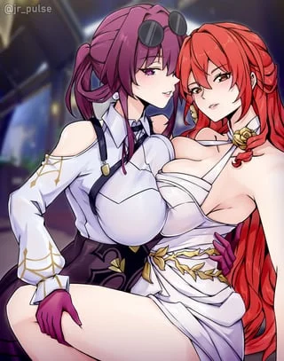 Kafka x Himeko (jr_pulse) [Honkai: Starrail]