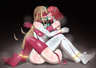 Am I the only one who thinks two girls tied together look adorable? I would like to be one of them 