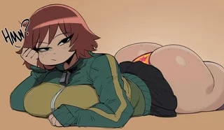 Kim Pine - her ass is huge, yeah, whatever she already knew that (Krekkov) [Scott Pilgrim takes off]