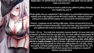 A quick tease from your girlfriend before your date~♥ [Gentle Femdom] [Orgasm Control]