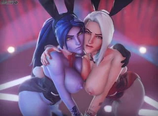 Widowmaker and Ashe (Has_Feldt) [Overwatch]