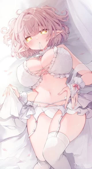 She has nice lingerie [Artist's OC]