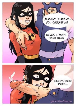 Violet Parr goes on Patrol [The Incredibles] (CrimsonSqueeze)