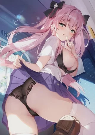 a cheeky lift (miyase mahiro) [artist original]