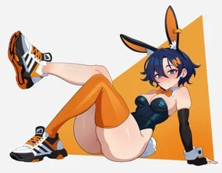 Bunny suit Belle with Adidas