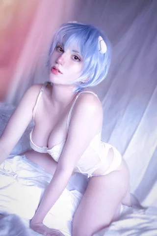 Rei Ayanami Cosplay By me (spaceneima_)