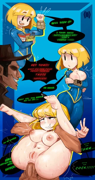 VAULT GIRL rlly knows how to make an exchange