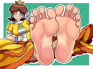 Princess Daisy from Super Mario Bros. 