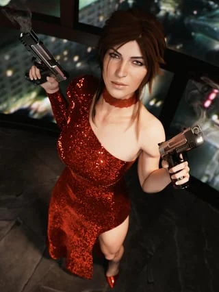 Lara - Stunning & Ready for Action (Elisane Tishar) [Tomb Raider]