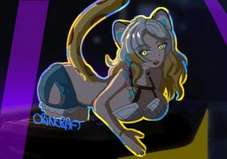 Xilolen Is on fire (ART BY ME)