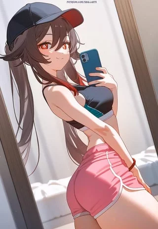 Woke up super horny, any suggestions on who to blow my load to? (Hu tao)