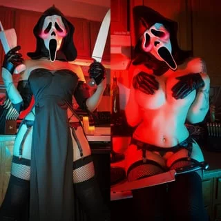 Ghostface-chan cosplay (Felicia Vox) [Scream]
