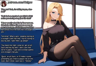 Caught spying her feet! Part1 [femdom][feet][foot fetish][worship stranger's feet] [for losers beta only, you've been warned !]