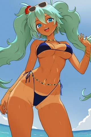 Bikini Brazilian Miku [Vocaloid] (revenant)