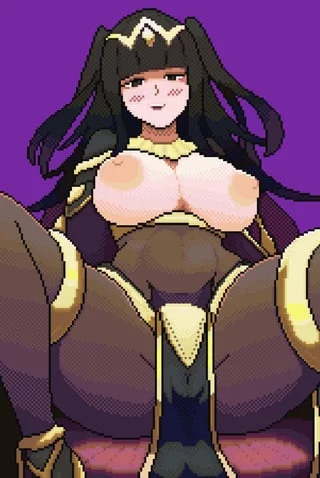 Tharja from [Fire Emblem] has a surprise (Seedy_stitches)