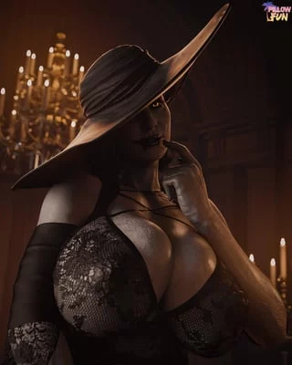 Alcina Dimitrescu - Massive Mommy Milkers (PillowFun) [Resident Evil]