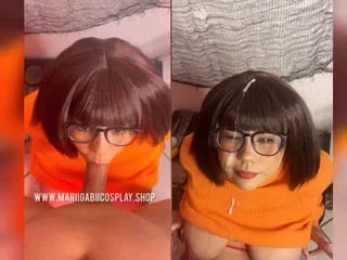 Velma blowjob (Mariigabiicos) [Scooby Doo]