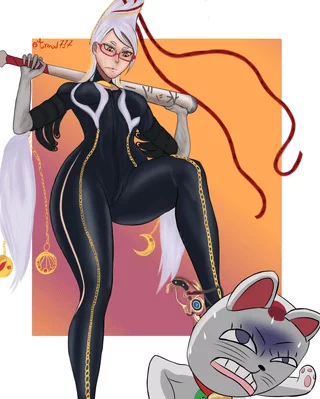 Seiko Ayase Bayonetta (Tormod717)[Dandadan]