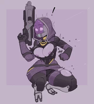 WARdrobe Malfunction (Tali'Zorah) [Mass Effect] (DemiDoggo)