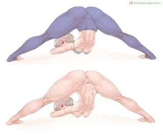 Big stretch (art by me)