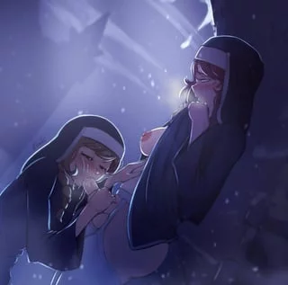 Shhh~ Shhh.. it’s okay.. no one will find us here.. let me take care of you~ 