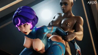 Juno x Sojourn (Ajkj) [Overwatch]