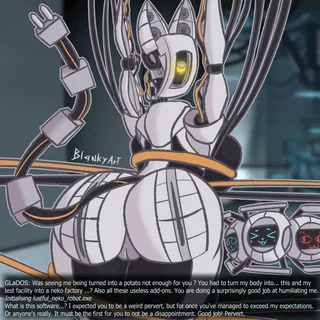 GLaDOS secret good ending (BlankyArt (aka Me!))
