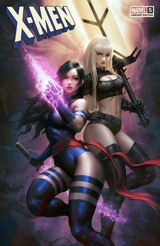 (psylocke) & (magik) are such a baddie duo!! Pair well in game and hentai!!! My cock is always happy looking at them!