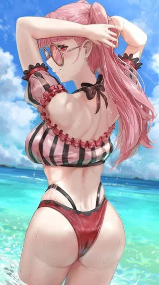 Would you do (Hilda) in a gentle or rough way?