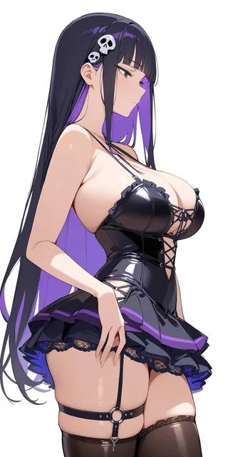 (f4fb/m/fu) (femdom) what would you do if your hot goth roommate started to abuse and chain you up turning you into her new wife