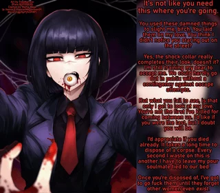 Yandere Takes a Homewrecker's Wandering Eyes [f4a] [yandere, duh] [POV: you are the murder victim, not her partner]