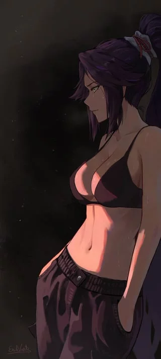 Yoruichi is a beauty