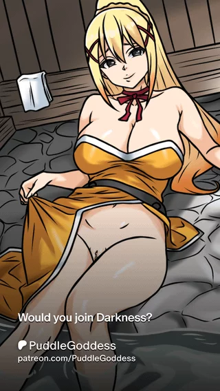 Would you join Darkness? (PuddleGoddess) [Konosuba]