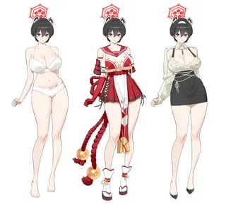Lingerie, Normal and Casual Tsubaki (wonbin lee) [Blue Archive]
