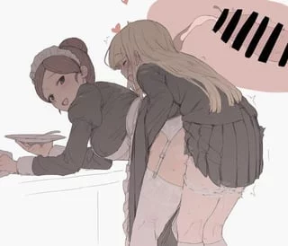 As the heiress to a large fortune, my maids are ready to please my girlcock at every moment~!